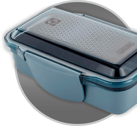 Produto livre de BPA Marmita Lunch Box Electrolux Compartimento Duplo