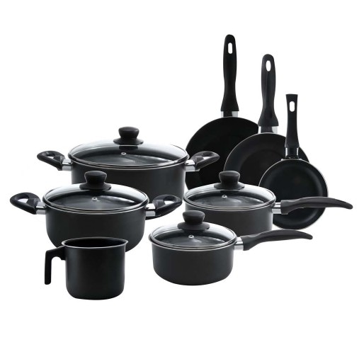 Conjunto de Panelas Brinox Primma Preto