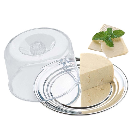 conjunto para queijo brinox petúnia aço inox