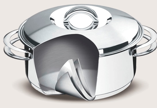 Panelas Tramontina Solar aço inox