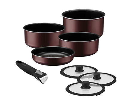 Conjunto de Panelas de Alumínio Rochedo Ingenio  - Qualidade e beleza para sua cozinha!
