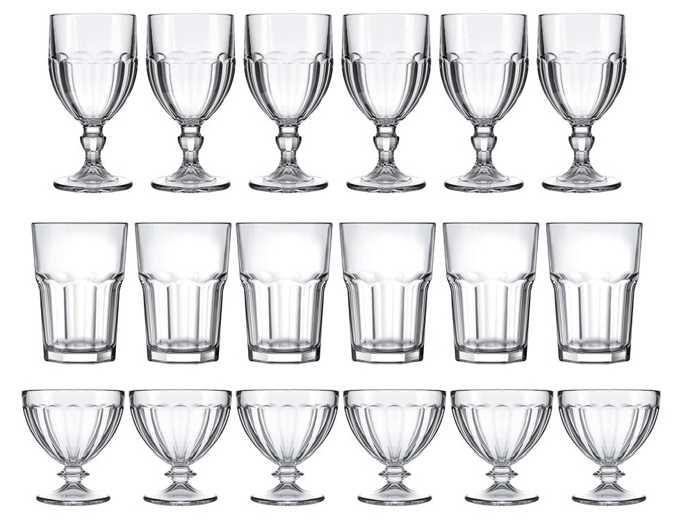 Conjunto de Taças e Copos Bristol da Nadir Conjunto Taças Copos Bristol Nadir