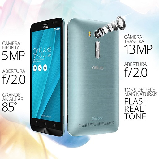 Zenfone Go Live DTV Câmeras