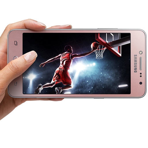 Smartphone Samsung Galaxy J2 Prime TV tela visor display