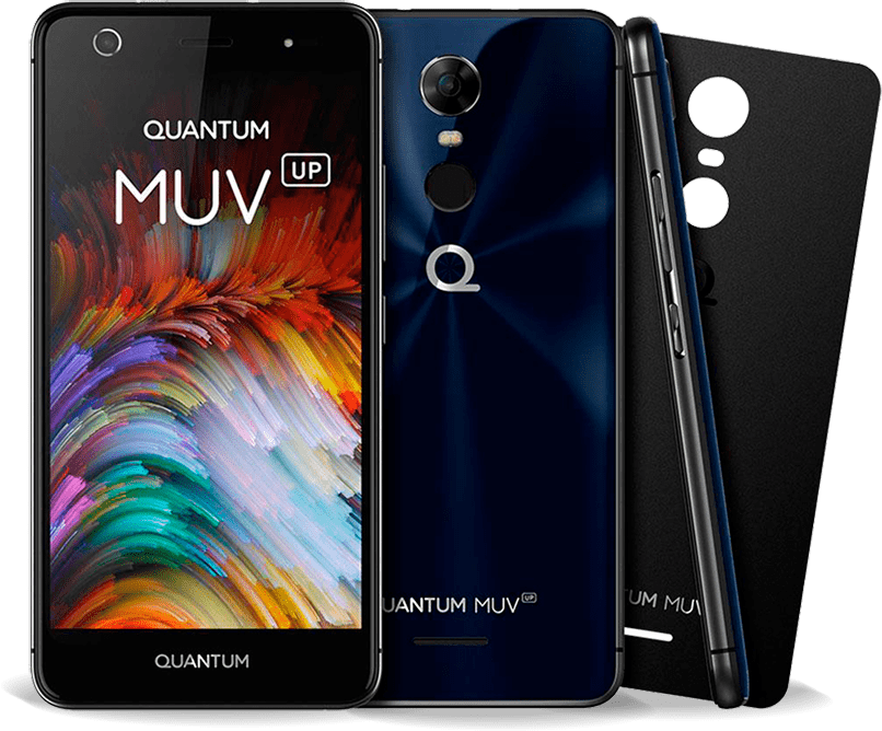 Smartphone Quantum MÜV UP Azul Smartphone Quantum MÜV UP Azul
