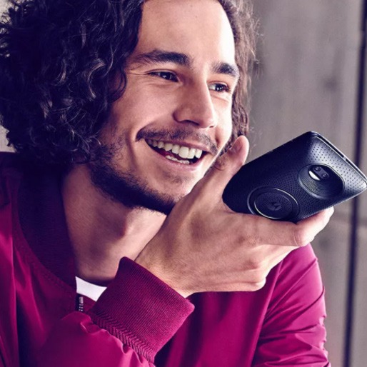 Chamadas em viva-voz com mais qualidade moto z2 play stereo speaker caixa som viva-voz