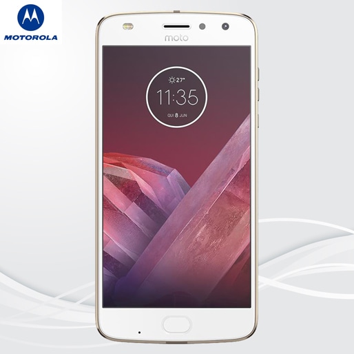 Performance com 4GB de RAM e 64GB de armazenamento Moto Z2 Play Power Pack & DTV Edition tela 5.5 polegadas