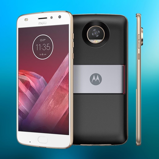 Smartphone Motorola Moto Z2 Play Power Pack & DTV Edition - Ouro Smartphone Motorola Moto Z2 Play Power Pack & DTV Edition