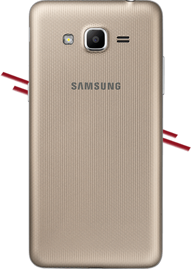 câmera Galaxy J2 Prime