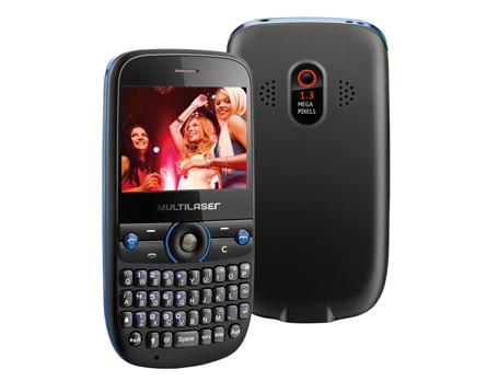 O celular desbloqueado Multilaser Star P3165 Preto
