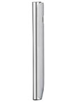 celular LG Optimus L3 E400 Branco TIM de lado