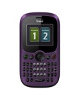 O celular desbloqueado Freecel 1440 FreeOne Púrpura, de frente