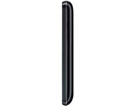O celular desbloqueado LG Optimus HUB E510 Preto, de lado