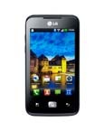 Tela do celular desbloqueado LG Optimus HUB E510 Preto