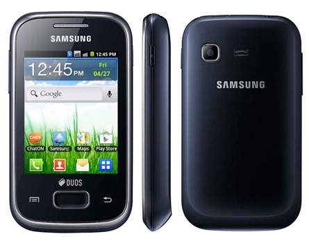 celular desbloqueado Samsung Galaxy Pocket Duos Preto GT S5302