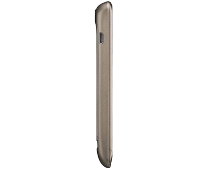 celular desbloqueado Motorola MOTOSMART XT389 Cinza Oi de lado