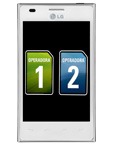 celular desbloqueado LG Optimus L5 E615 detalhe