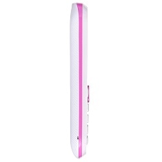 celular desbloqueado Meu SN56 Branco e Rosa espessura