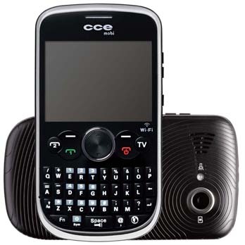 celular desbloqueado CCE Mobi QW30 Preto detalhe