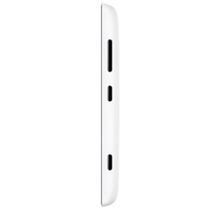 celular desbloqueado Nokia Lumia 520 Branco de lado