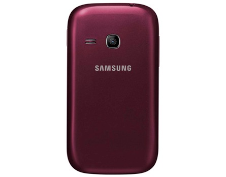 celular desbloqueado Samsung Galaxy Young Duos GT S6313T Vermelho câmera