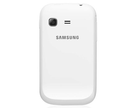 celular desbloqueado Samsung Galaxy Pocket Plus GT S5301 Branco TIM de lado