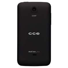 celular desbloqueado CCE Motion Plus SK351 Preto câmera