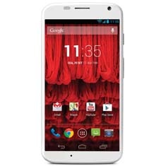 celular desbloqueado Moto X Branco de frente