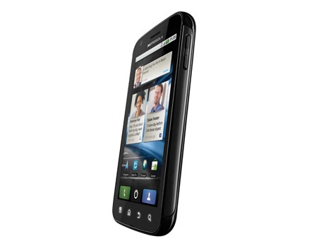celular desbloqueado Claro Motorola Atrix de lado