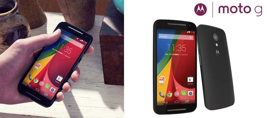 Celular Novo Moto G Dual Preto