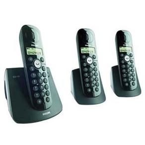 telefone sem fio Philips CD1403B-78 de lado