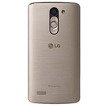 Smartphone LG L Prime Dourado câmera