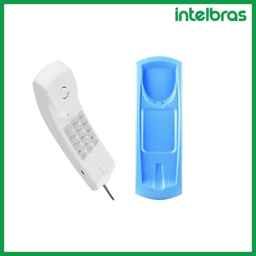 Telefone Fio Intelbras Gôndola TC20 fone cabo longo
