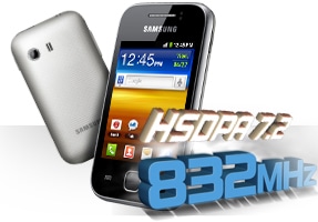 Telefone Celular Samsung Y GT-S5360 Processador 832 MHz