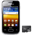 Celular Desbloqueado Samsung Y Duos S6102 Cartão de Memória