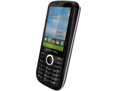 celular desbloqueado Alcatel OT632 Preto