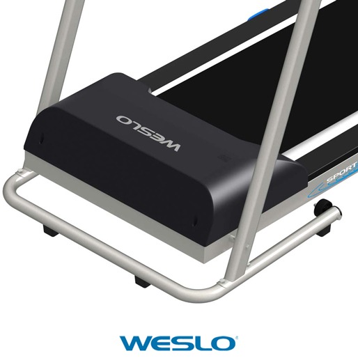 Suba ladeiras sem sair do lugar Esteira Ergométrica Weslo Sport CT5.2 inclinação guarda-fácil
