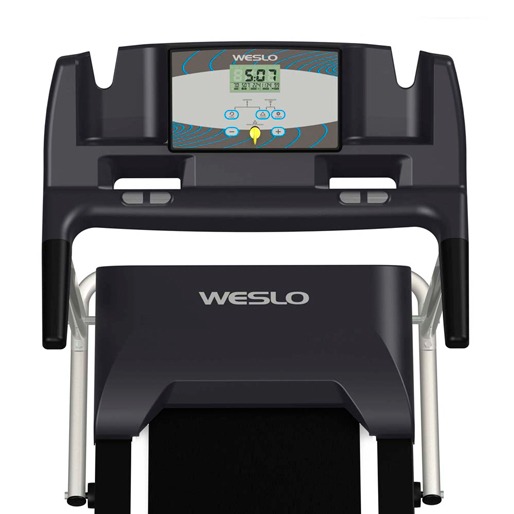 Monitore sua saúde com vários programas Esteira Ergométrica Weslo Sport CT5.2 display digital programas medição