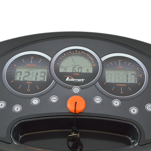 esteira polimet ep16k visor digital