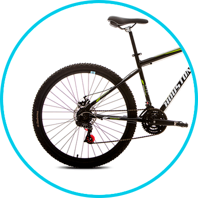 Contém campainha, espelho e refletores como acessórios Bicicleta Houston Netuno acessórios