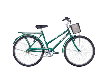 Bicicleta utilitária e resistente - Poti de Aro 26 da Caloi é ideal para a locomoção diária