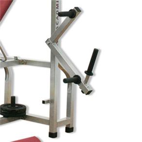 Acadmix Executivo Metalmix 300.25.03 Prata e Vermelho estofamento