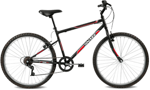 Bicicleta Caloi Snake Aro 26 Preta Bicicleta Caloi Snake Aro 26 Preta