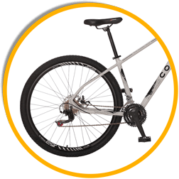 Suporta uma pessoa com até 120kg Bicicleta Colli Bike suporte peso