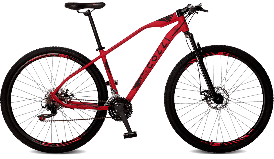 Bicicleta Colli Bike Duster Aro 29 Vermelha