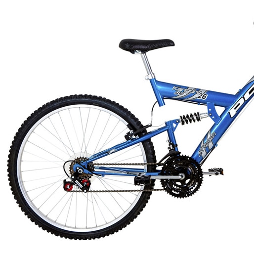 Bicicleta Polimet Suspensão Dupla