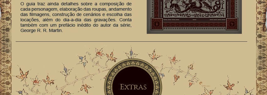 Descubra todos os detalhes nos extras do livro