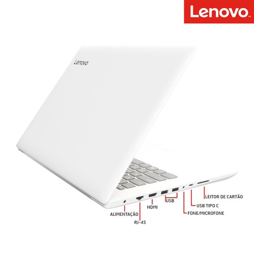Conector combo para fone de ouvido/microfone Ideapad 320 Lenovo Notebook Windows 10