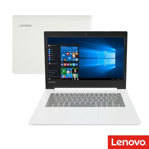 Notebook Lenovo Core i3 - Tela HD 14” Notebook Lenovo Ideapad 320 Core i3-6006U