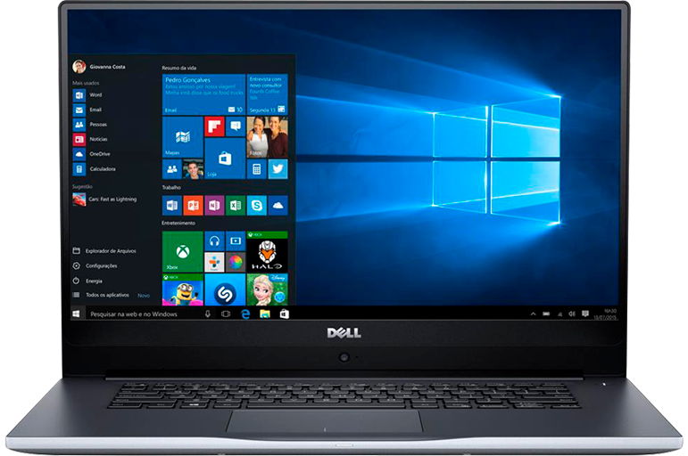 Notebook Dell Core i7-7500U